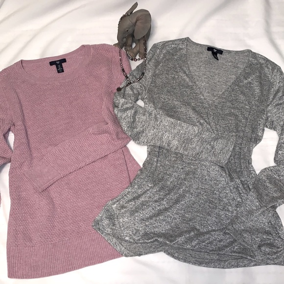 ✨2/$15 Women’s long sleeve knit top/ sweater | GAP - Picture 1 of 9